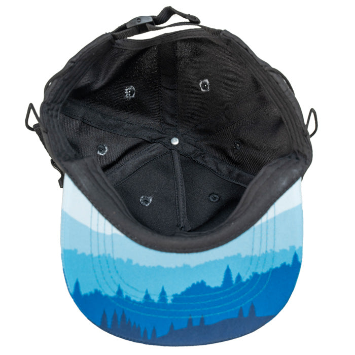 Eco-friendly Surf Hat Blue Alpine - Bottom View