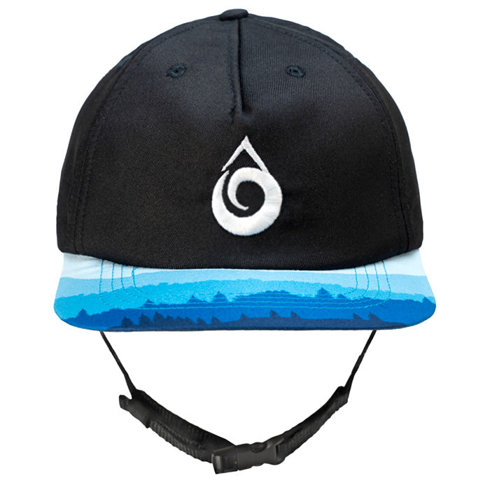 Eco-friendly Surf Hat Blue Alpine - Front View