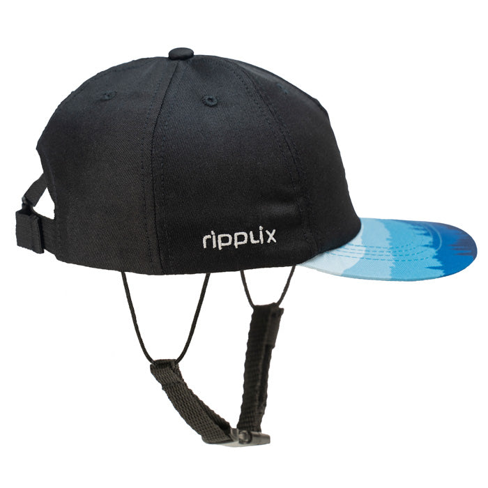 Eco-friendly Surf Hat Blue Alpine - Side View