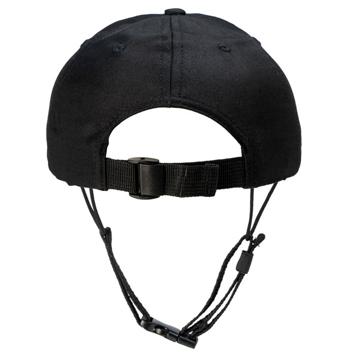 Eco-friendly Surf Hat Classic Black - Back View