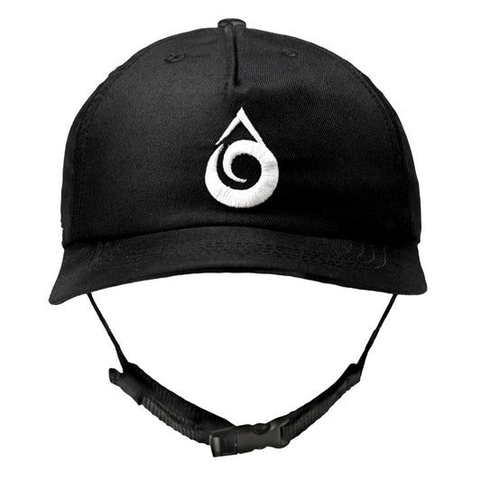 Eco-friendly Surf Hat Classic Black - Front View